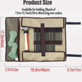 thumbnail image 4 of Bolsa de almacenamiento de clavos para tienda de campaña, bolsa portátil para estacas, adecuada para entusiastas del montañismo y acampada, gran capacidad, 4 of 5