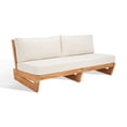 thumbnail image 5 of Safavieh  Couture Julianne Brazilian Teak Patio Sofa - 70 IN W x 35 IN D x 28 IN H, 5 of 5