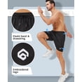 thumbnail image 4 of 5 Pack Gym Shorts Men 5 Inch Quick Dry Mesh Shorts Men Lightweight Training Athletic Running Shorts with Pockets, 4 of 6