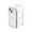 Ice/White, variant on UAG iPhone 15 Case 6.1" Plyo Ice/White Built-in Magnet Compatible with MagSafe Charging Rugged Anti-Yellowing Transparent Clear Dropproof Protective Cover by URBAN ARMOR GEAR