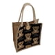 thumbnail image 1 of Bolsa de almuerzo de lino estilo japonés, resistente, portátil y ligera, para guardar alimentos. negro, 1 of 8