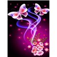 thumbnail image 1 of JIEME DIY 5D Diamond Painting Flower Full Round Mosaic Landscape Flower Diamond Embroidery Picture Rhinestone For Home Decor, 1 of 7