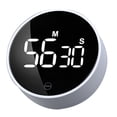 thumbnail image 1 of MIIIW S02 Digital Kitchen Timer LED Display Magnetic Countdown Countup Timer for Classroom Cooking Exercise Rotary Visual Timers for Kids Seniors, 1 of 8