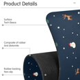 thumbnail image 4 of Yayeee Faucet Mat for Kitchen Sink 14.7" Diatomite Long Splash Guard Pad, Christmas Whimsy, 4 of 7