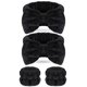 thumbnail image 1 of Muñequeras de toalla, diadema para el pelo, muñequera para lavado de cara para mujeres y niñas, maquillaje para evitar que los líquidos se derramen por los brazos, 1 of 6