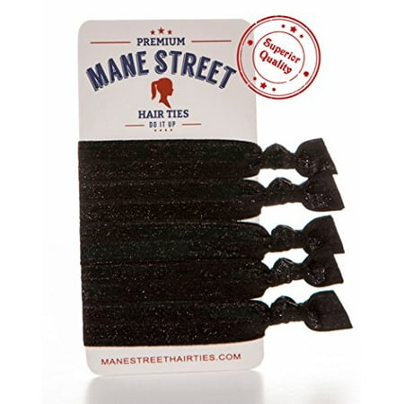 Knotted Elastic Ribbon Hair Ties No Tug Prevents Headache