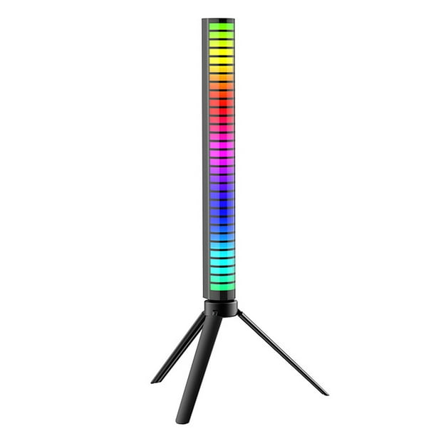 Lomubue LED RGB Light Sensitive Noise Reduction Music Rhythm Sound Control Ambient Bar for Car - Walmart.com