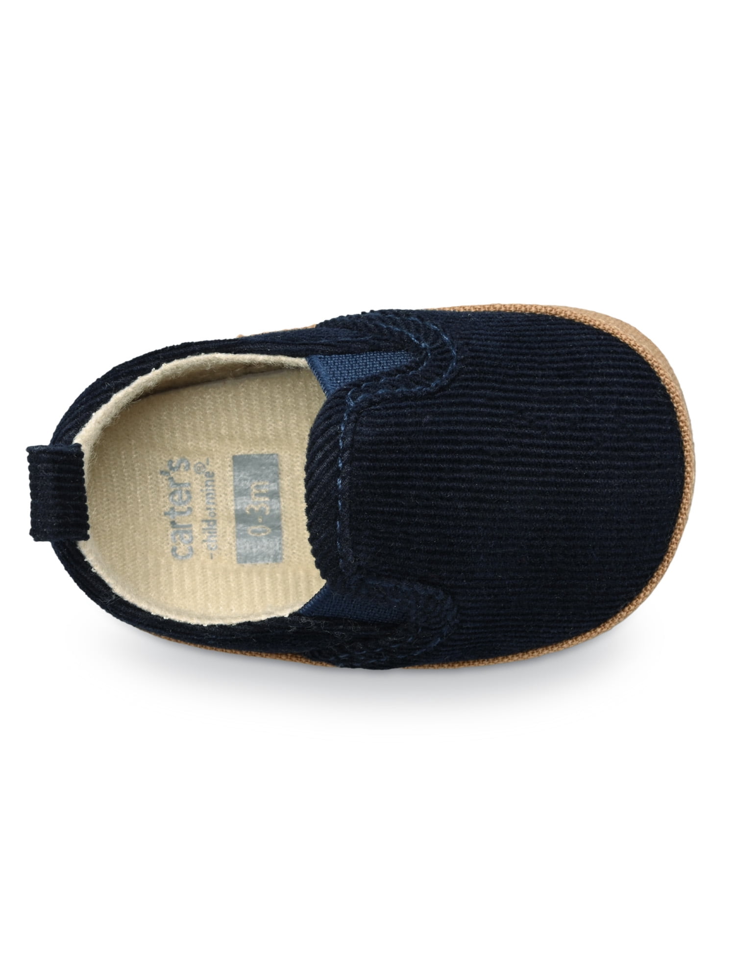 Carter's Child of Mine Infant Boys Slip-On Shoes, Size 0-3 Months