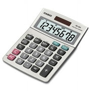 Casio MS-80B Desktop Calculator, Silver, 1 Count