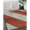 thumbnail image 2 of Ahgly Tapis d'Intérieur Rectangulaire à Motifs Rouge, 6 Pieds x 9 Pieds, 2 of 6