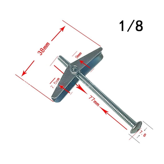 L for Toggle Bolt Hollow Wall Anchor Umbrella Type Expansion Screw aircraft clamp