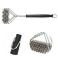 thumbnail image 3 of Cepillo de limpieza para parrilla de barbacoa de alambre de acero para el hogar, limpiador de barbacoa, accesorios para parrilla, 3 of 14