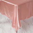 thumbnail image 7 of BalsaCircle 60" x 60" Mauve Square Satin Table Overlays Wedding Catering Linens Tablecloth, 7 of 7