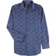 thumbnail image 1 of Bar III Camisa de vestir con botones florales de mezclilla para hombre, azul, cuello de 14.5 pulgadas, manga de 32 a 33 pulgadas, 1 of 2