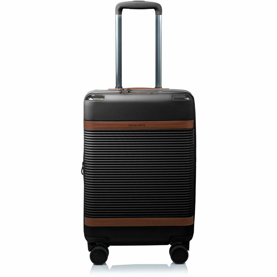 CHAMPS Vintage III Collection, 3-piece Hardside Luggage set, Black