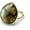 Labradorite, variant on 1x Crystal Teardrop Ring Chakra Faceted Gemstone Water Drop Quartz Reiki Healing-Labradorite-1PC (Random Pick)