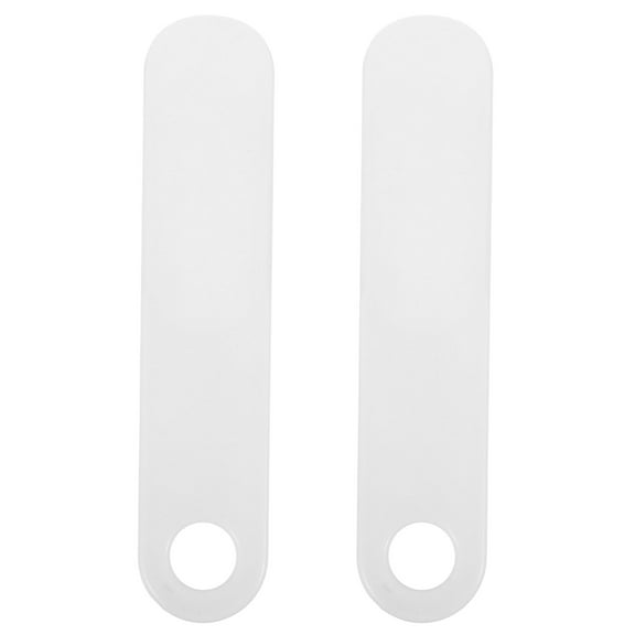 Transparent Plastic Shoe Horn with Handle 2pcs Portable Shoe Lifter for Men Women