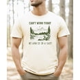thumbnail image 4 of Can't Work Today My Arm is in a Cast Shirt for Men Funny Fishing T-Shirt Natural Shirt Adult Large, 4 of 5