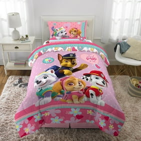 Disney Frozen Nordic Florals Full Comforter Set With Fitted Sheet