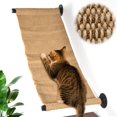 thumbnail image 1 of Estante Rascador de Pared para Gatos Alfombrilla Rascadora XIFOWE 88 x 32 cm, 1 of 6