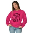 thumbnail image 3 of Barefoot Blue Jean Princess Country Women Crewneck Sweatshirt Brisco Brands S, 3 of 6
