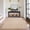 Orange, variant on GlowSol 9x12 Modern Machine Washable Area Rug - Non-Slip Striped Design, Low Pile Soft Carpet for Living Room, Bedroom, Nursery, Orange