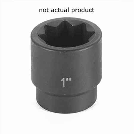 Grey Pneumatic 1/2" Drive x 5/8" Standard - 8 Point Socket