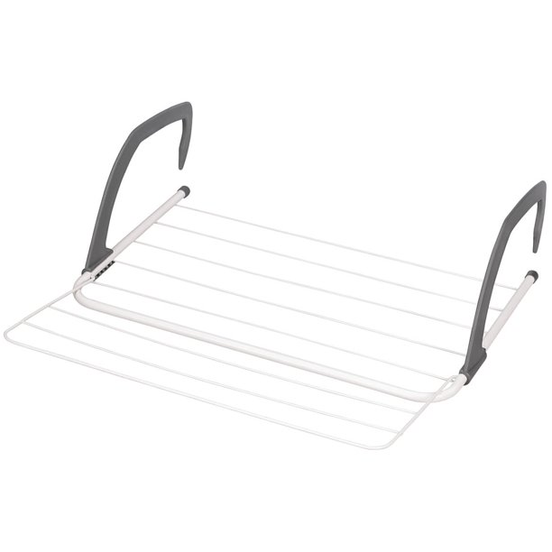 Over the Door Drying Rack, Foldable, Made of 100 Durable Metal and
