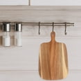 thumbnail image 4 of Chopping Board Meat Cutting Bread Wood Wooden Boards for Kitchen Portable Fruit Plate, 4 of 6