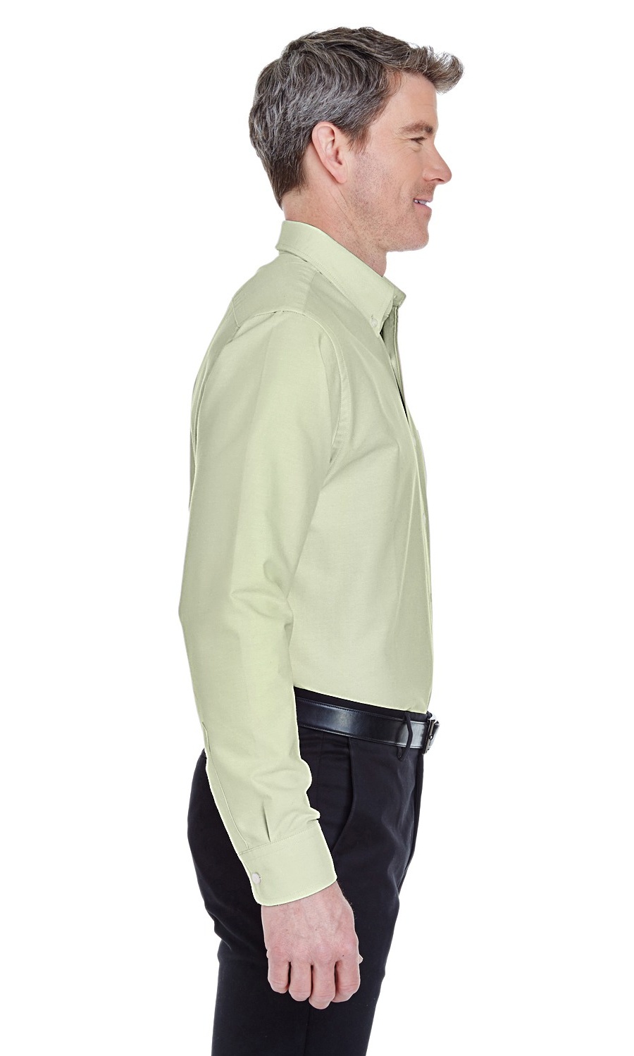 UltraClub 8970 Men's Classic Wrinkle-Resistant Long-Sleeve Oxford - image 3 of 3