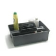 thumbnail image 4 of Large Capacity Storage Tray Portable Dual Sides Tool Basket Car Item Cleaning Tool Plastic Storage Box with Handle (Grey), 4 of 8