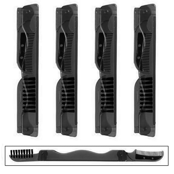 4 Pc Eyebrow Shaper Foldable Eye Brow Razor Face Razors Women Shavers Comb