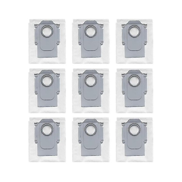 9 piezas para accesorios de aspiradora robot LIUXGMXG Bolsa para El polvo color Blanco