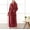 Wine, variant on Lilgiuy Women's Winter Warm Nightgown Couple Bathrobe Men and Women and Winter Nightgown for Spa Robe