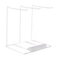 thumbnail image 3 of Soporte para presentación de joyería Yinane Organizador de Pendientes Hierro 3 Hileras Blancas, 3 of 8