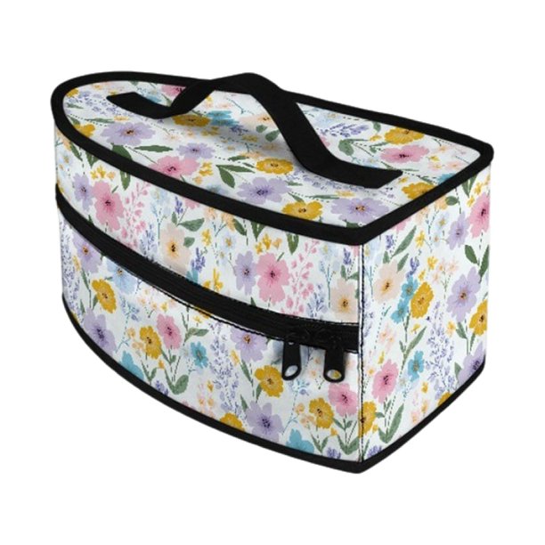 Organizador portátil para la mayoría de las planchas. Estuche multiusos con cremallera. Vistoso