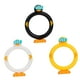 thumbnail image 3 of 3 piezas de juguetes de piscina para niños, juguetes de piscina que se hunden, juguetes acuáticos para exteriores, respiración subacuática Anillos de buceo de pato, 3 of 9
