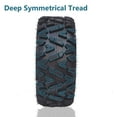 thumbnail image 5 of Towallmark 2pcs ATV All-Terrain Tires – Rubber Trail Mud Sand Off-Road Tires AT25x10-12 6PR TL KNIGHT, 5 of 7