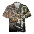 thumbnail image 3 of Camisa hawaiana con estampado 3D de animales divertidos para hombre, camisas Aloha con patrón de cocodrilo, blusas casuales holgadas de manga corta con solapa de verano, 3 of 5