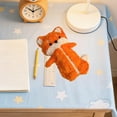 thumbnail image 1 of Estuche de peluche para lápices, bolsa de almacenamiento para útiles escolares y de oficina, versátil para niños y niñas, gran capacidad, regalo con, 1 of 8