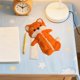thumbnail image 1 of Estuche para lápices, organizador de almacenamiento de gran capacidad, para niños y niñas, color naranja, versátil, portátil, para material escolar y, 1 of 10