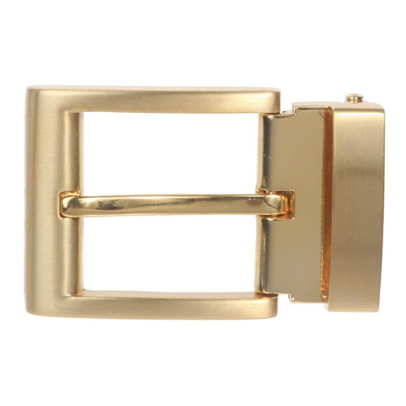 1 3/8 Inch (35 mm) Nickel Free Brass, Silver or Gold Clamp Belt Buckle