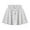 White, variant on OAVQHLG3B Fashion Womens Plus Size Skirt Polka Dots Floral Printed Loose Pleated Lace-up Ladies Summer Casual Shorts Skirt