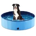 thumbnail image 1 of Bañera plegable para perros y mascotas Jasonwell, azul, 100 cm, 1 of 8