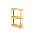 thumbnail image 2 of karymi Slim Rolling Storage Cart Three Layer Narrow Type Practical Rack with Wheels Shelf for Kitchen Bathroom Laundry Pantry Small Spaces Gifts for Men Gifts for Men, 2 of 6