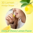 thumbnail image 2 of Amos 4D Gummy Lemon Burst Gummies, Gluten-Free Shareable Pack 8.47 oz (1 Pack), 2 of 6