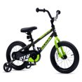 thumbnail image 1 of RoyalBaby Rocket Outdoor Children's Bike with Training Wheels, 16 Inch, Black, 1 of 11