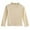 Beige, variant on mgoYE Girl T-Shirts Toddler Baby Girls Mock Turtleneck Shirts Long Sleeve Thermal Pullover Kids Casual Solid Color Tee Tops 6M-12T(Black,6-12 Months)