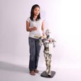 thumbnail image 3 of Android Robot Droid Butler Small Statue, 3 of 8