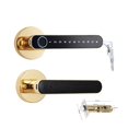 thumbnail image 1 of Door Lock, Tuya Biometric Fingerprint Smart Door Lock Password Electronic Digital Lock Keyless Entry Door Knobs Lock For Bedroom Home ,Easy to Install, 1 of 7